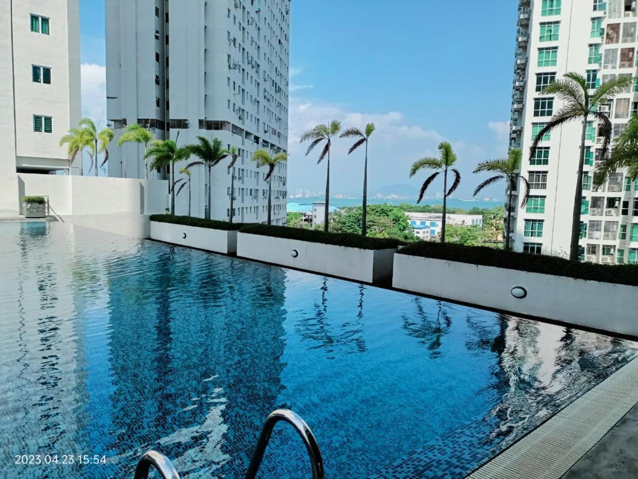 City Town 2-6 Pax Beautiful View Cozy Condo, Jelutong, Georgetown, Centre Heart Of Penang Island, Near Highway Komtar Gurney المظهر الخارجي الصورة